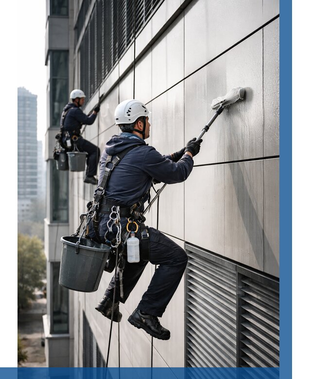 Мойка вентилируемого фасада в Вязьме от 257 р. | ВЫСОТНИК-Взь