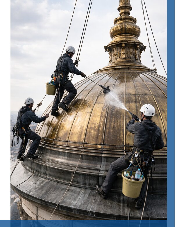 Мойка куполов и шпилей в Вязьме от 8226 р. - заказать | ВЫСОТНИК-Взь