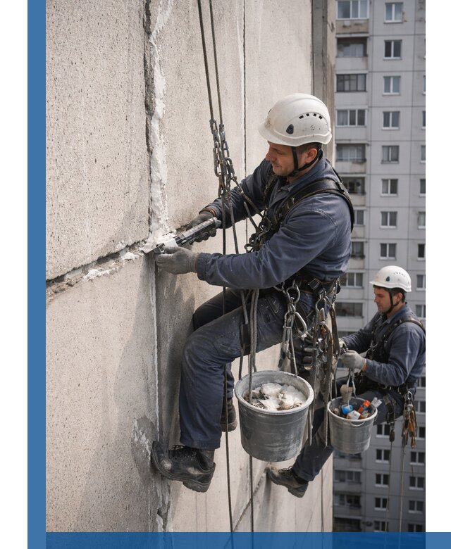 Утепление межпанельных швов в Вязьме профессионально и надежно
