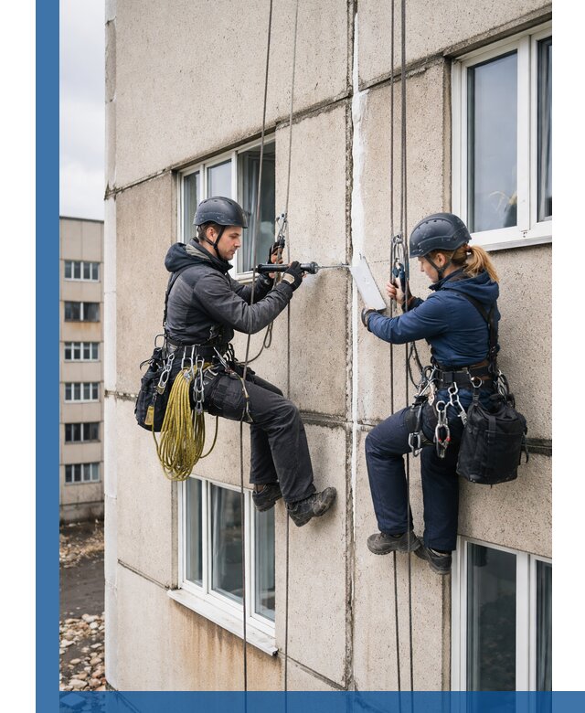 Герметизация межпанельных швов тёплым швом в Вязьме