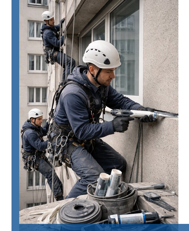 Герметизация швов лоджии в Вязьме профессионально и надежно