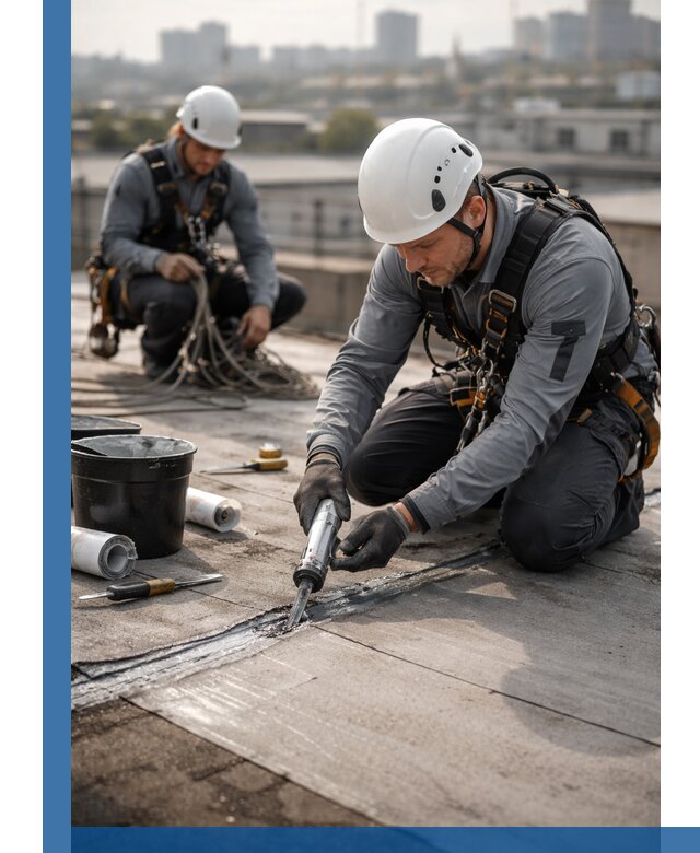 Аварийное и капитальное устранение протечек кровли в Вязьме