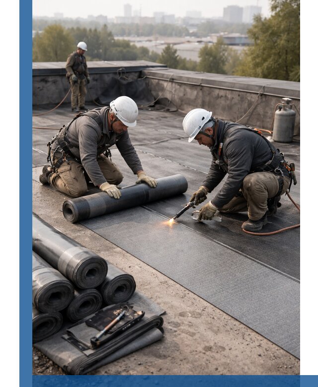 Монтаж мягкой кровли в Вязьме профессионально и надежно