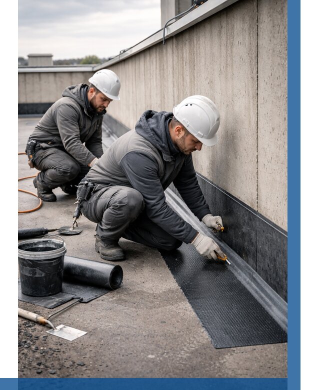 Гидроизоляция примыканий на кровле в Вязьме от 925 р. | ВЫСОТНИК-Взь