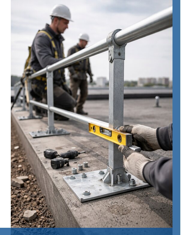 Монтаж кровельного ограждения в Вязьме от 1234 р. | ВЫСОТНИК-Взь