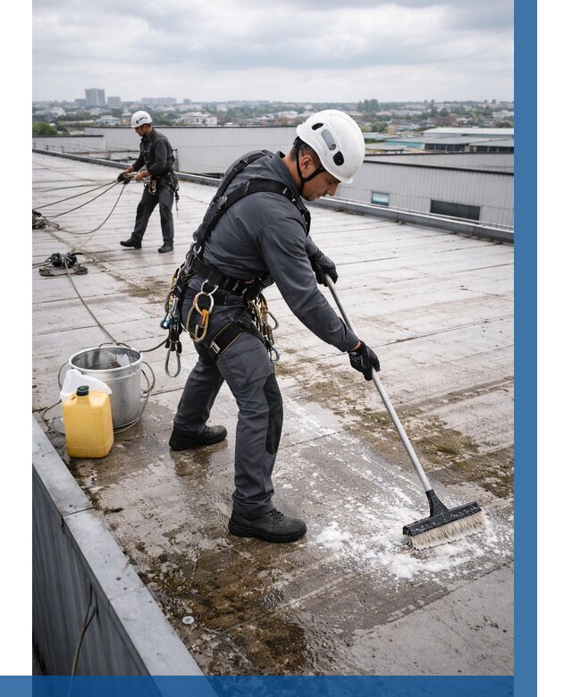 Очистка крыши по графику в Вязьме от 7712 р. | ВЫСОТНИК-Взь