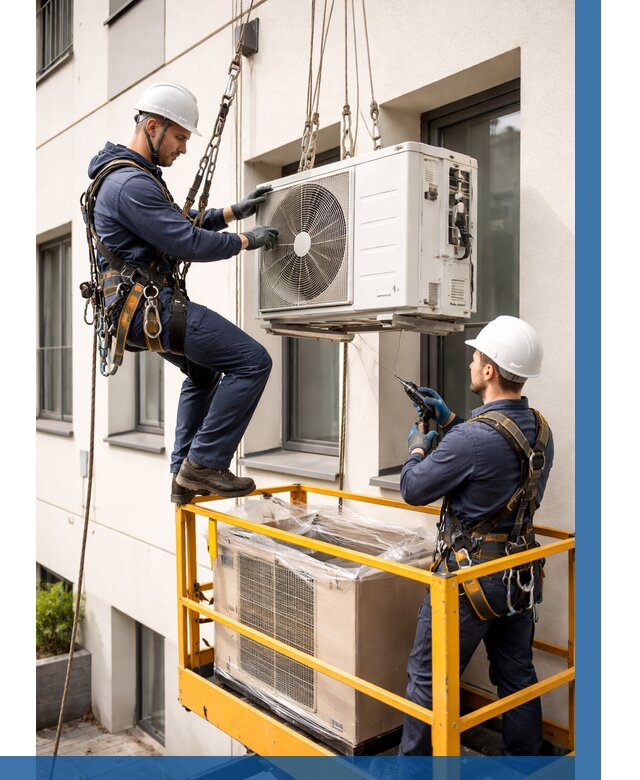 Демонтаж внешнего блока кондиционера в Вязьме от 3599 р. | ВЫСОТНИК-Взь