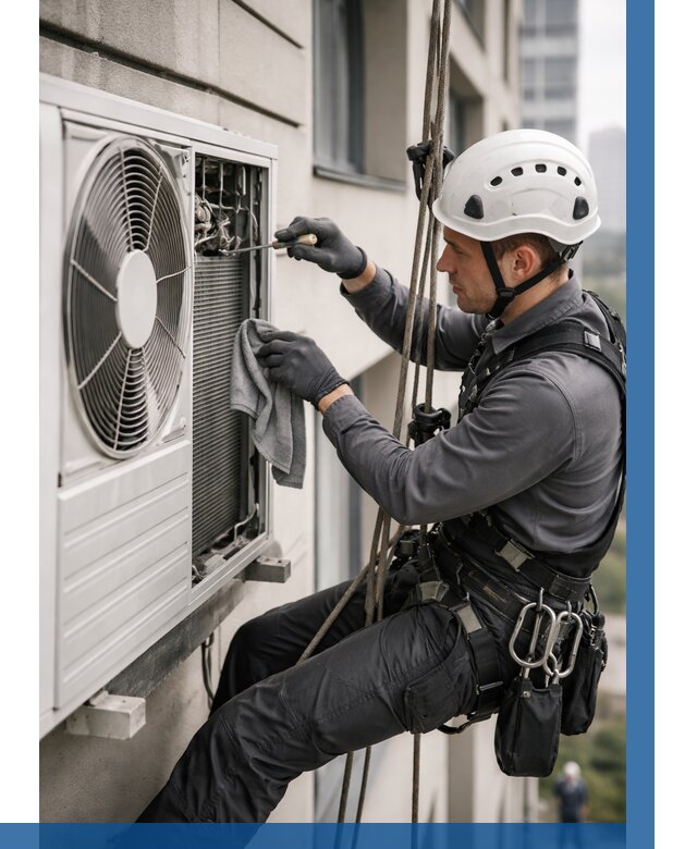 Обслуживание внешнего блока кондиционера в Вязьме от 2776 р.ВЫСОТНИК-Взь