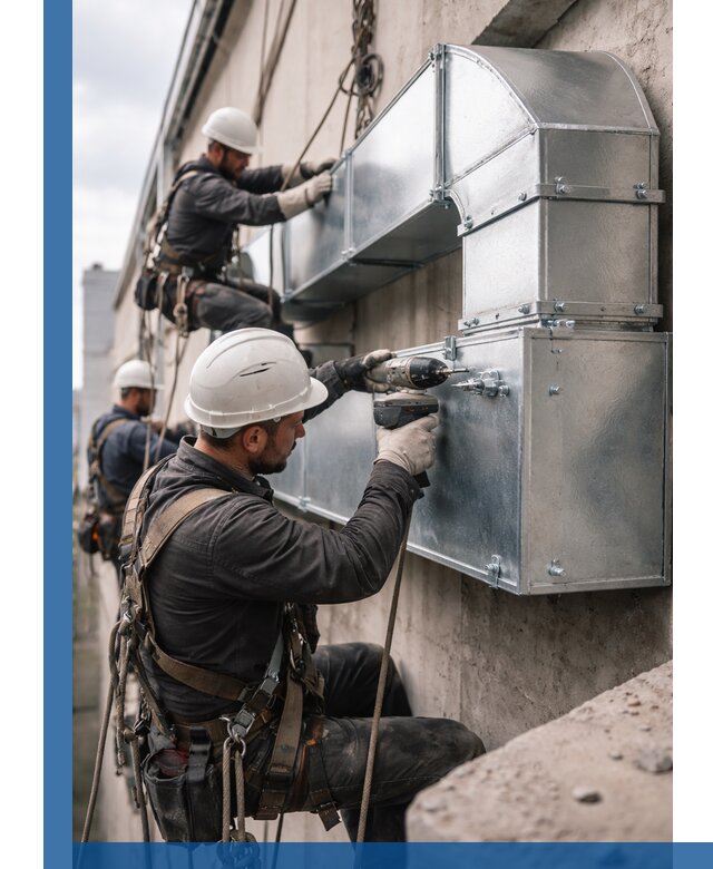 Профессиональный монтаж вентиляционных коробов в Вязьме под ключ