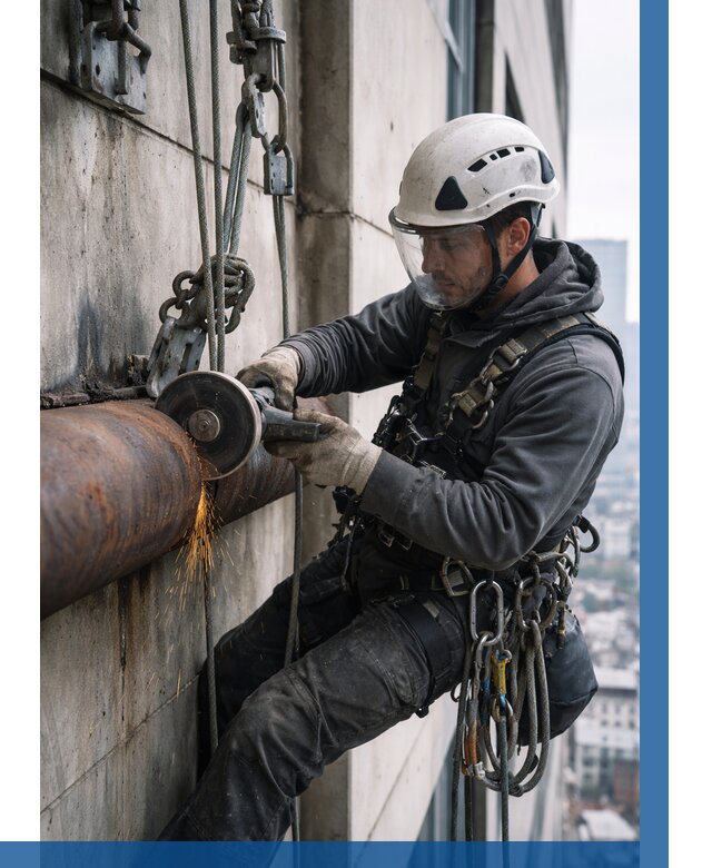 Резка металла на высоте в Вязьме по цене от 4627 р. | ВЫСОТНИК-Взь