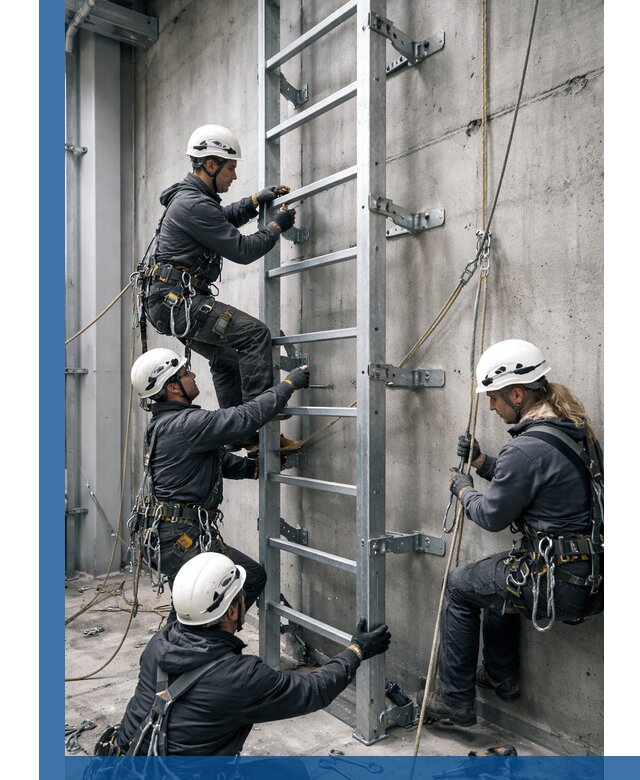 Монтаж металлических лестниц в Вязьме под ключ со гарантией