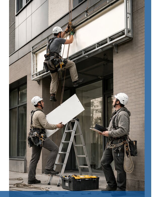 Монтаж светового короба в Вязьме от 6683 р. | ВЫСОТНИК-Взь