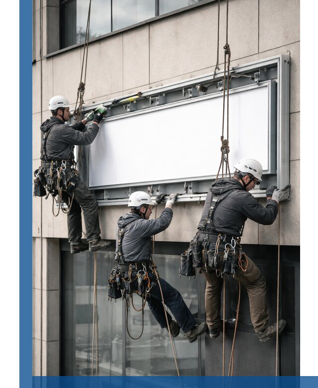 Профессиональный монтаж светового короба под ключ в Вязьме