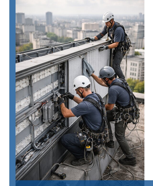 Профессиональное обслуживание крышной рекламы в Вязьме под ключ