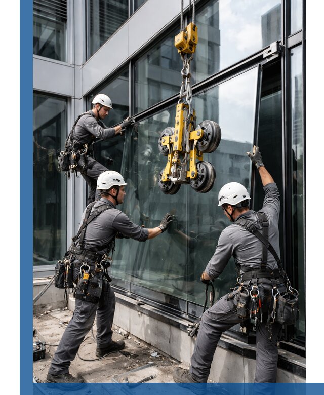 Структурное остекление фасадов в Вязьме монтаж и обслуживание