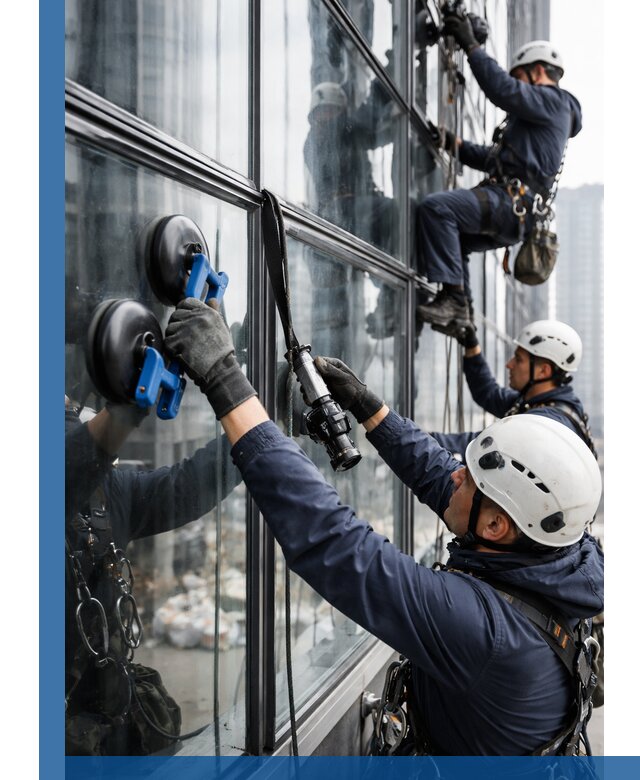 Радиусное остекление фасадов под ключ в Вязьме с гарантиями