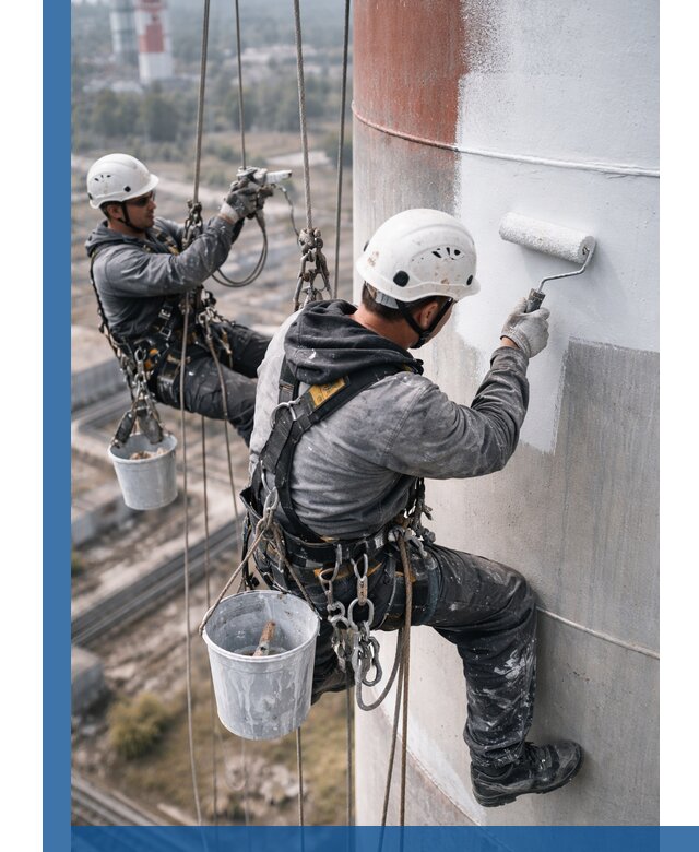 Покраска дымовых труб в Вязьме: антикоррозийная защита и восстановление