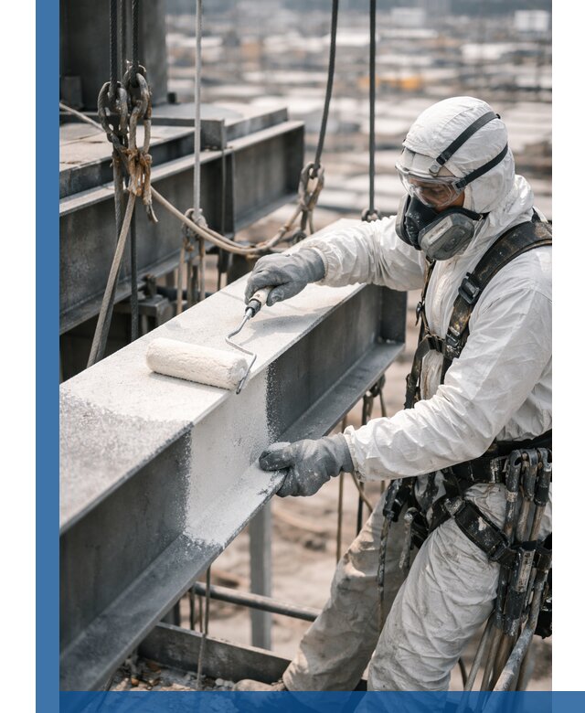 Профессиональная огнезащитная обработка металлоконструкций в Вязьме