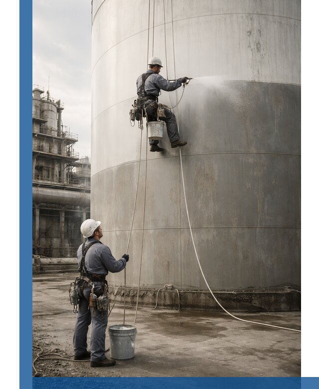 Покраска стальных резервуаров и емкостей в Вязьме профессионально