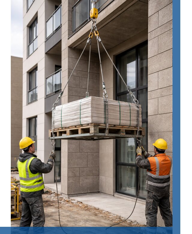 Подъем керамогранита на этаж в Вязьме от 3599 р. | ВЫСОТНИК-Взь