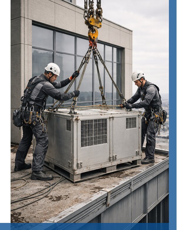 Такелажные работы на высоте в Вязьме от 8226 р. | ВЫСОТНИК-Взь