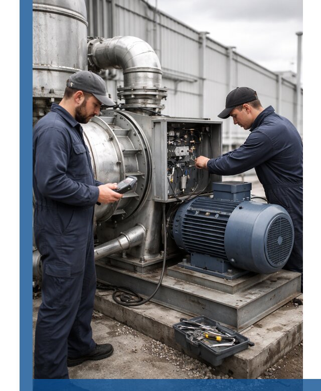 Техническое обслуживание промышленного оборудования в Вязьме