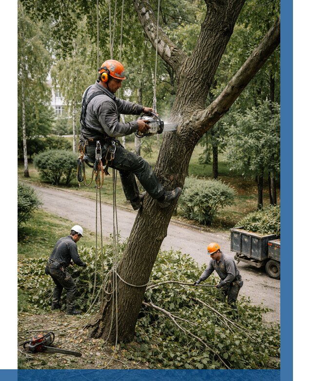 Кронирование деревьев в Вязьме от 6683 р. | ВЫСОТНИК-Взь