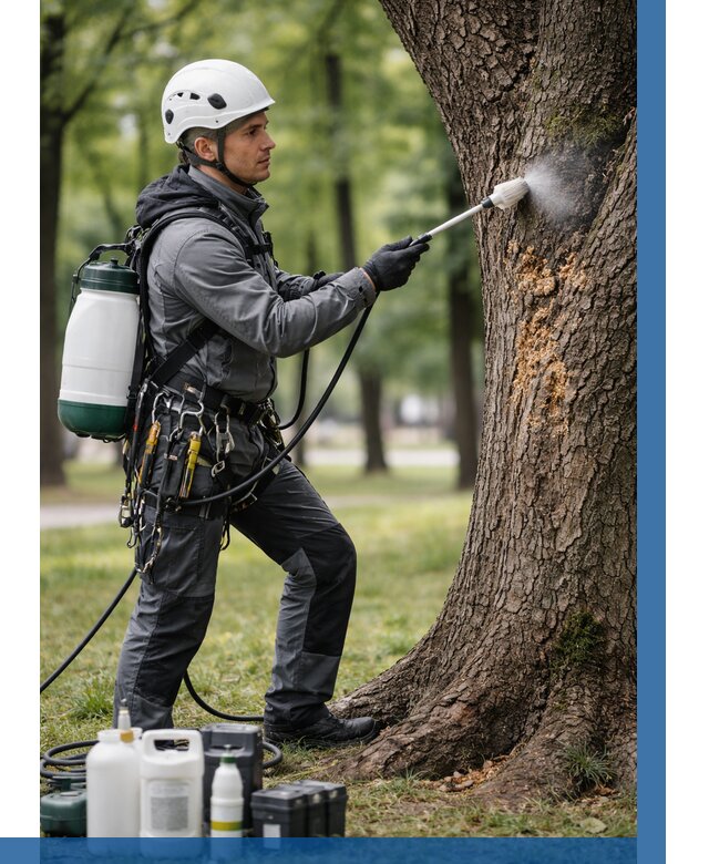 Обработка деревьев от вредителей в Вязьме от 4627 р. | ВЫСОТНИК-Взь